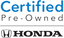 Honda Certified Vehicle